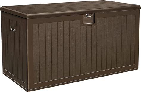 metal deck box canada|outside metal storage boxes waterproof.